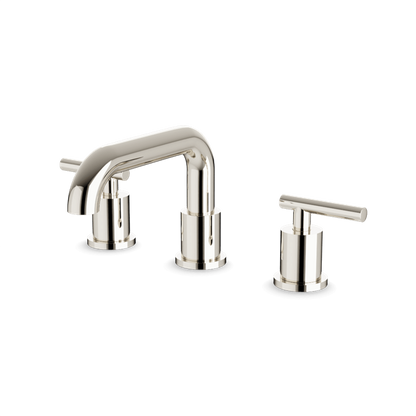 Artos - Opera 8 Inch Widespread Bathroom Faucet With Low Spout & Lever Handles