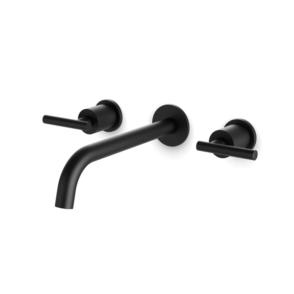 Artos - Opera 3-Hole Wall Mount Tub Filler with Lever Handles