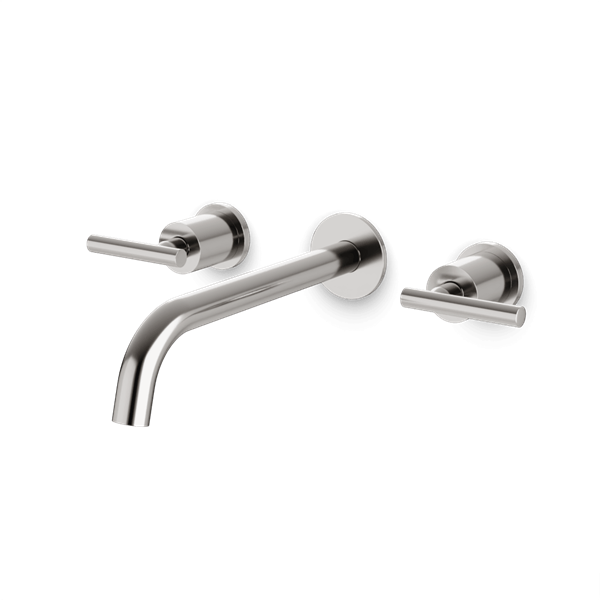 Artos - Opera 3-Hole Wall Mount Tub Filler with Lever Handles