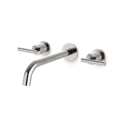 Artos - Opera 3-Hole Wall Mount Tub Filler with Lever Handles