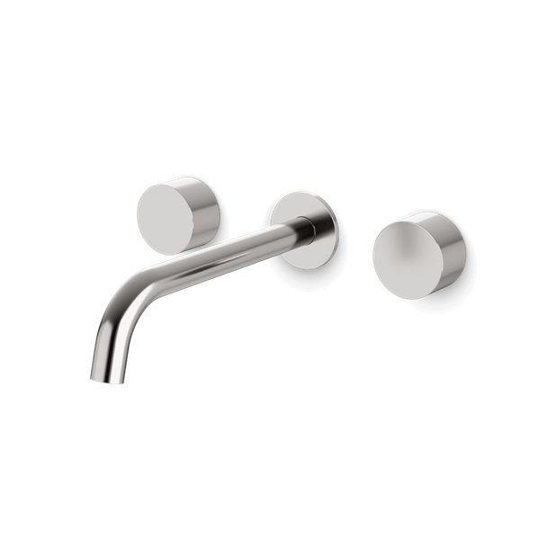 Artos - Opera 3-Hole Wall Mount Tub Filler with Disc Handles