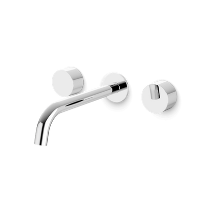 Artos - Opera 3-Hole Wall Mount Tub Filler with Disc Handles
