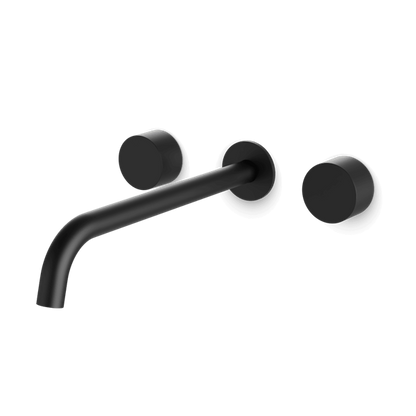 Artos - Opera In-Wall Bathroom Faucet with Extended Spout & Disc Handles