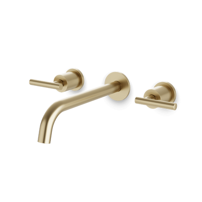 Artos - Opera 3-Hole Wall Mount Tub Filler with Lever Handles
