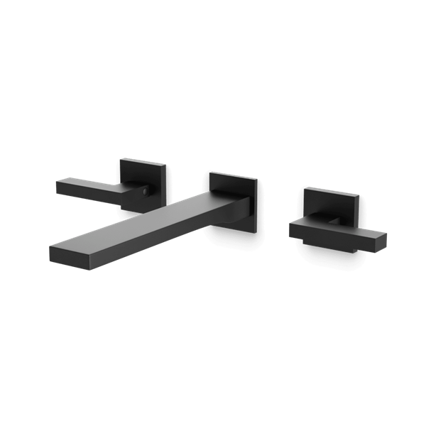 Artos - Edge 3-Hole Wall Mount Tub Filler