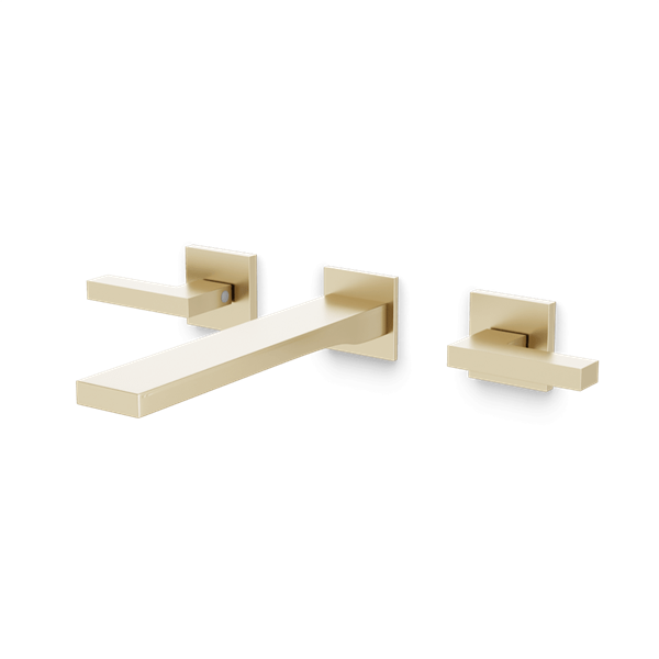 Artos - Edge 3-Hole Wall Mount Tub Filler