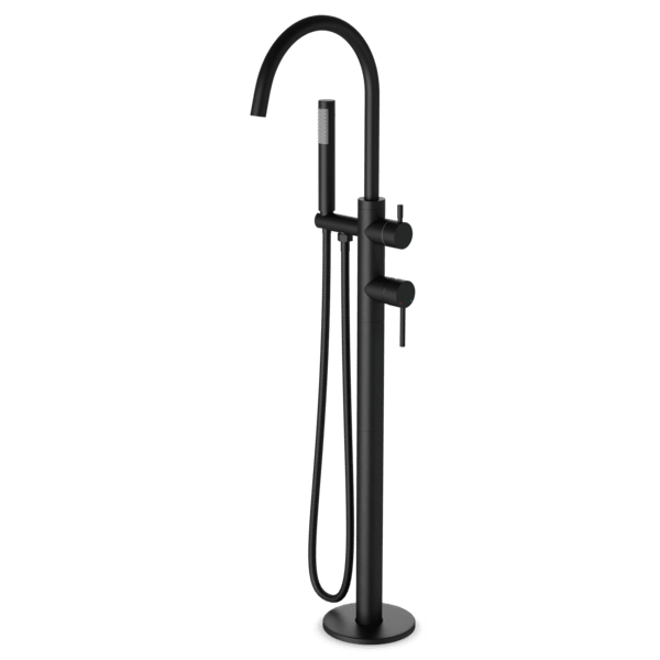 Artos - Opera Floor Mount Tub Filler Trim Kit with Hand Shower