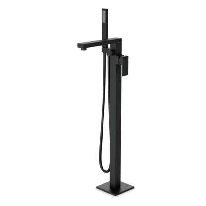 Artos - Edge Floor Mount Tub Filler Trim Kit with Hand Shower