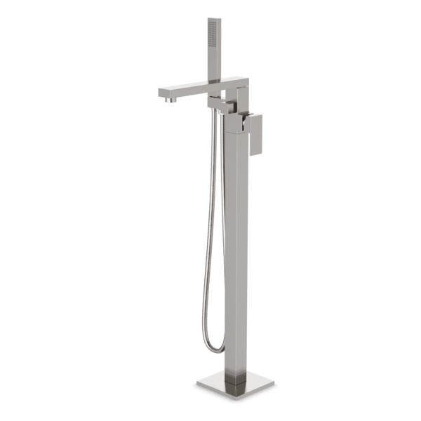 Artos - Edge Floor Mount Tub Filler Trim Kit with Hand Shower