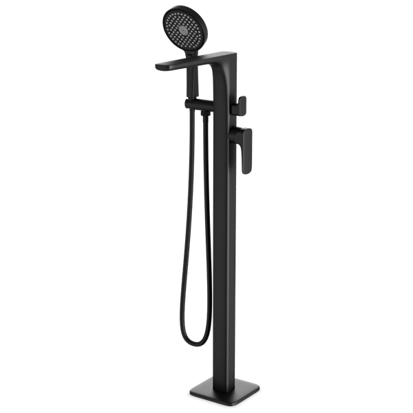 Artos - Harmony Floor Mount Tub Filler Trim Kit with Hand Shower
