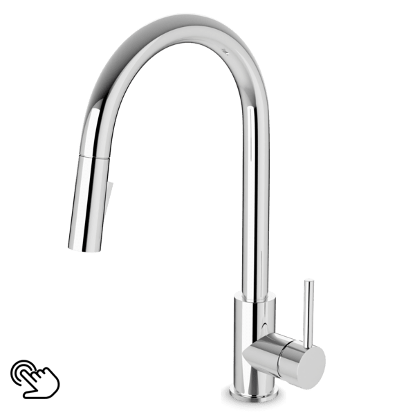 Artos - FTS100137 Trova Touch Sensor Kitchen Faucet with Pull Down Spray