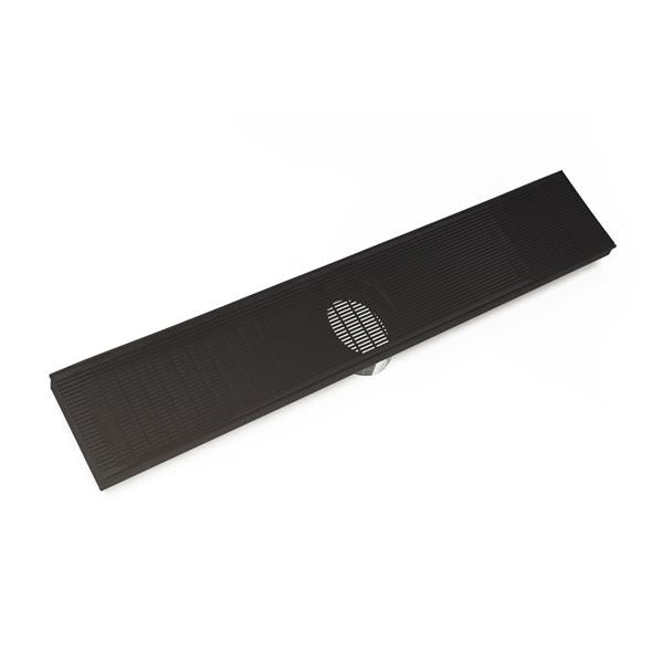 Infinity Drain - 48 Inch FX Series High Flow Complete Kit with Wedge Wire Grate with PVC Drain Body