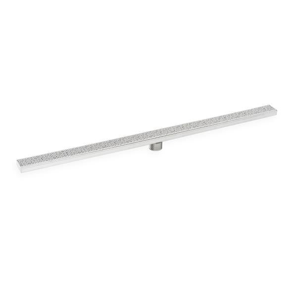 Infinity Drain - 48 Inch FX Series Complete Kit with Adhesion Style Grate