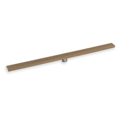 Infinity Drain - 32 Inch FX Series Complete Kit with Adhesion Style Grate