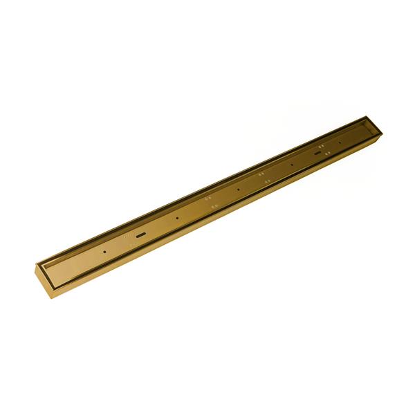 Infinity Drain - 24 Inch FX Low Profile Series Complete Kit with Tile Insert Frame
