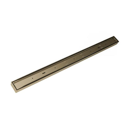 Infinity Drain - 24 Inch FX Low Profile Series Complete Kit with Tile Insert Frame