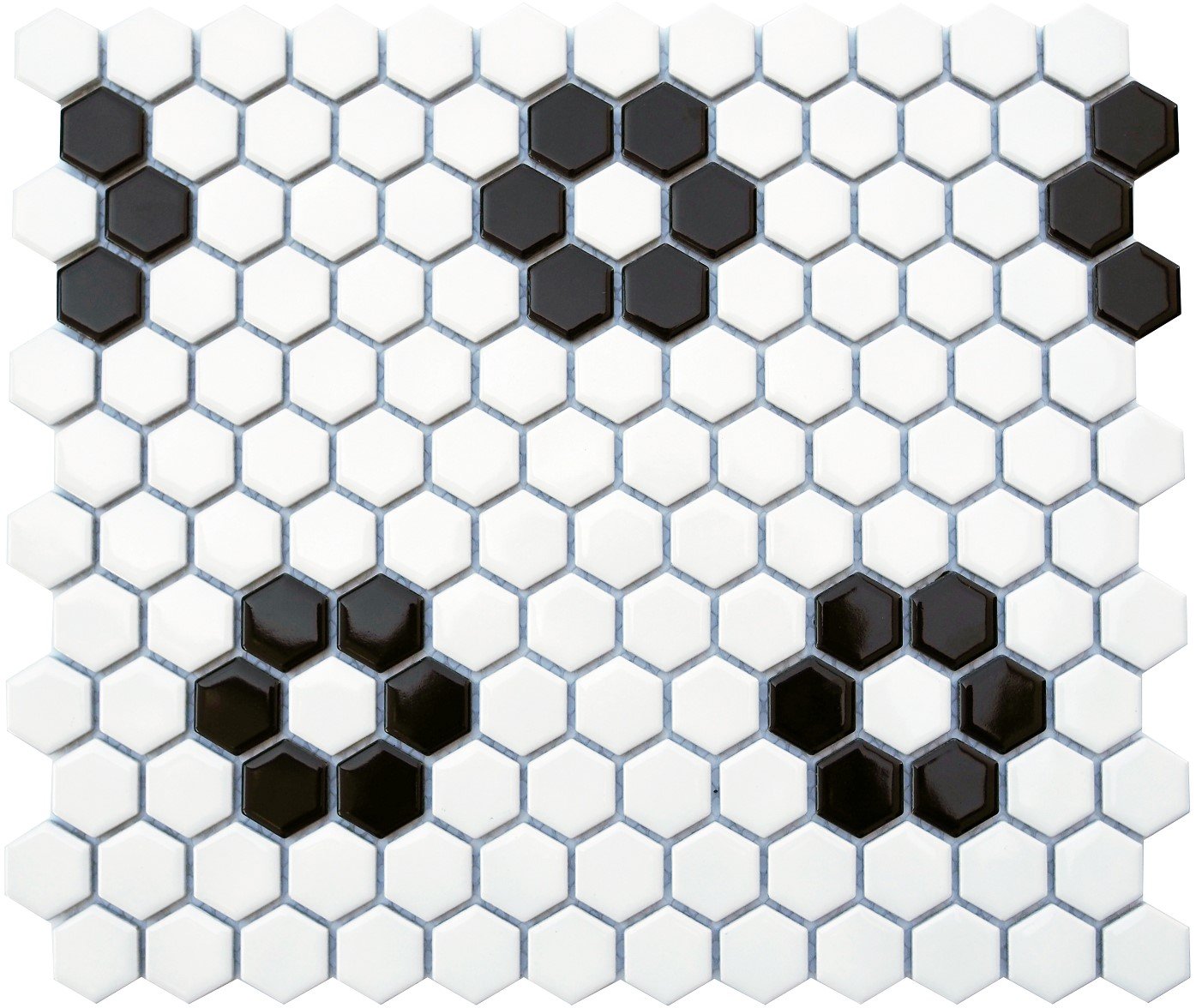 Roca Tile - 12 x 12 Hexagon ArtisMosaic 1x1