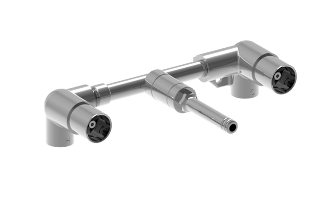 Graff - Two Handle Wall-Mounted Tub Filler Rough