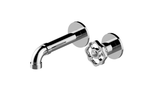 Graff - Vintage Wall-Mounted Lavatory Faucet with Single Handle - Trim Only