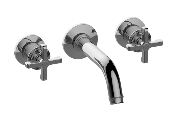 Graff - Vignola Wall-Mounted Lavatory Faucet Cross Handles - Trim Only