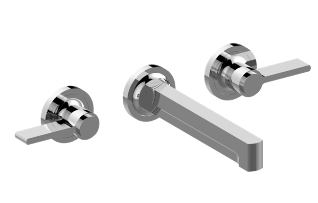 Graff - Pantheon Wall-Mounted Lavatory Faucet with Two Handles - Trim Only
