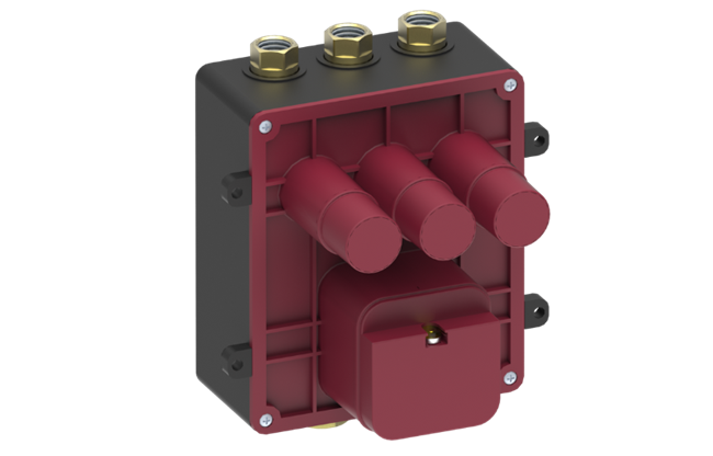 Graff - Riva Thermostatic 3-Button Round Rough Valve