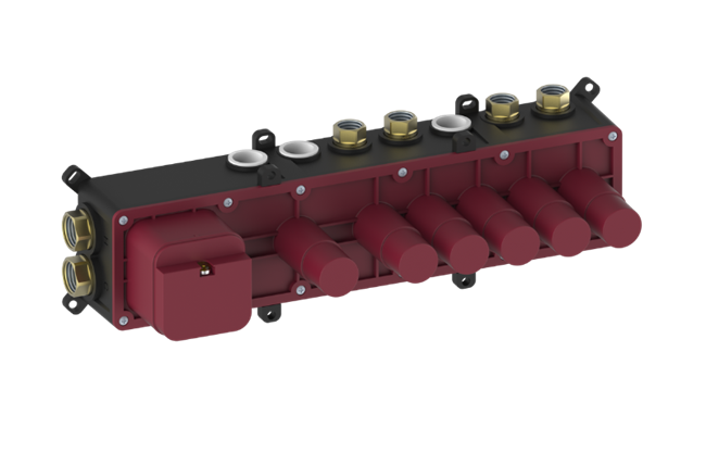 Graff - Riva Thermostatic 4-Button Close Knob Rough Valve