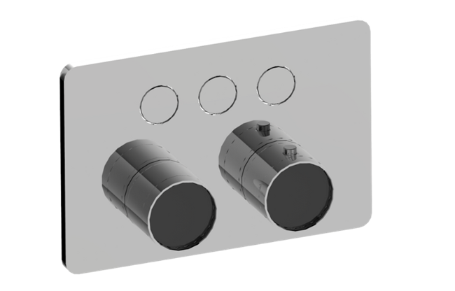 Graff - Riva Contemporary 3-Button Compact Trim