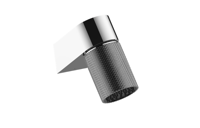 Graff - Riva Wall-Mount Contemporary Diamond Knurl Showerhead