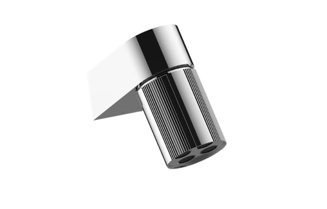 Graff - Riva Wall-Mount Contemporary Fluted Knurl 4-Spray Showerhead