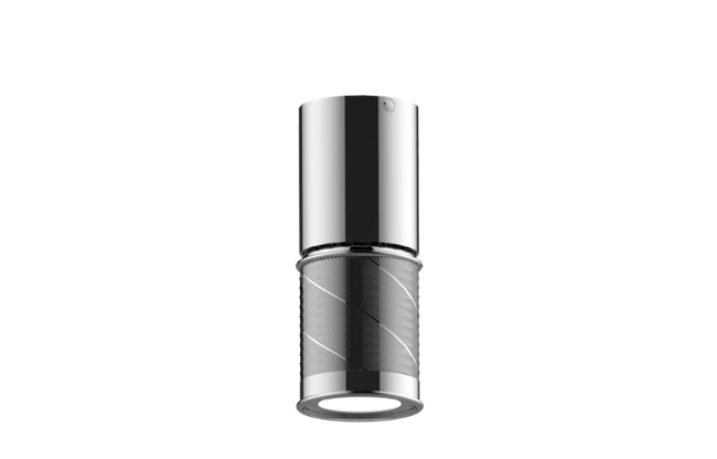 Graff - Riva Ceiling-Mount Traditional Oblique Knurl LED Fixture-REMOTE (trim only)