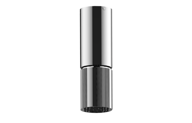 Graff - Riva Ceiling-Mount Contemporary Fluted Knurl Showerhead