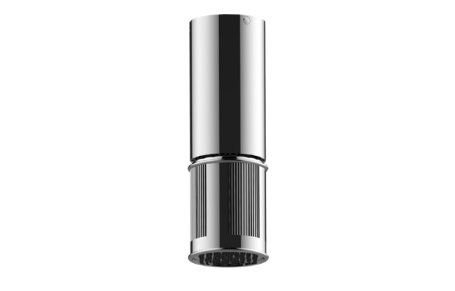 Graff - Riva Ceiling-Mount Traditional Fluted Knurl Showerhead