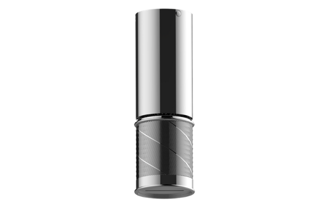 Graff - Riva Ceiling-Mount Traditional Oblique Knurl Cascade Showerhead