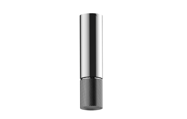 Graff - Riva Ceiling-Mount Contemporary Diamond Knurl Cascade Showerhead