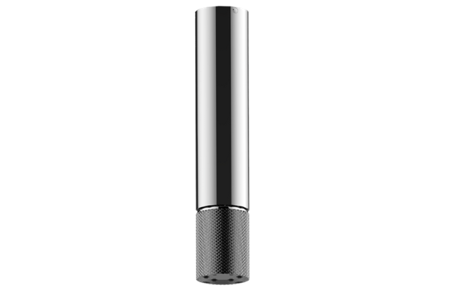 Graff - Riva Ceiling-Mount Contemporary Diamond Knurl 6-Jet Showerhead