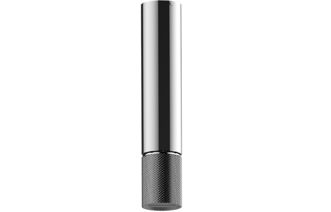 Graff - Riva Ceiling-Mount Contemporary Diamond Knurl Cascade Showerhead