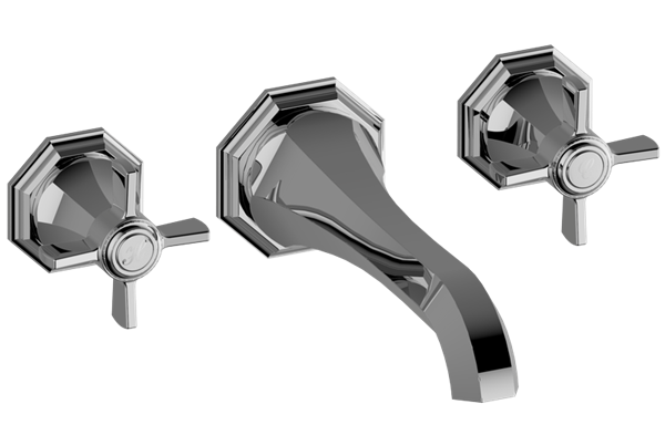 Graff - Topaz Wall-Mounted Lavatory Faucet - Trim Only