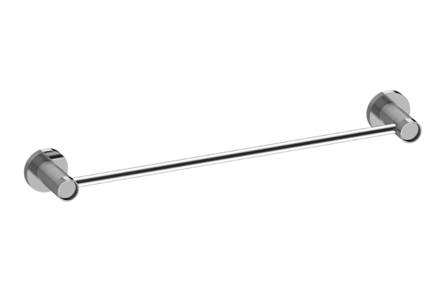Graff - Riva Contemporary 18 Inch Towel Bar Diamond Knurled