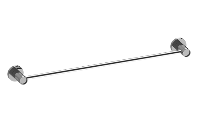 Graff - Riva Contemporary 24 Inch Towel Bar Fluted Knurled