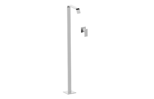 Graff - Immersion Floor-Mounted Vessel Filler - Trim Only