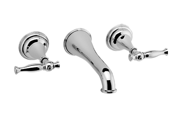 Graff - Lauren Wall-Mounted Lavatory Faucet - Trim Only
