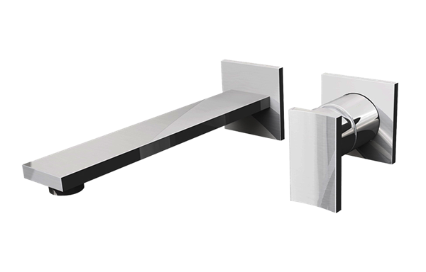 Graff - Targa Wall-Mounted Lav Faucet w/Single Handle - Trim Only