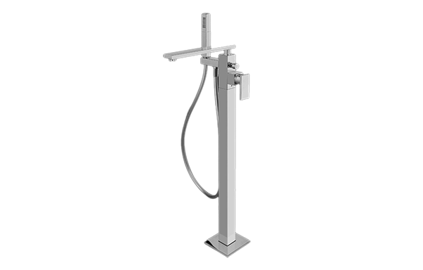 Graff - Solar Floor-Mounted Tub Filler - Trim Only