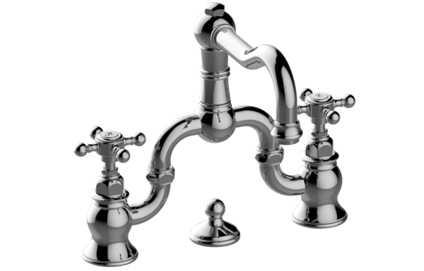Graff - Adley Widespread Bridge Lavatory Faucet