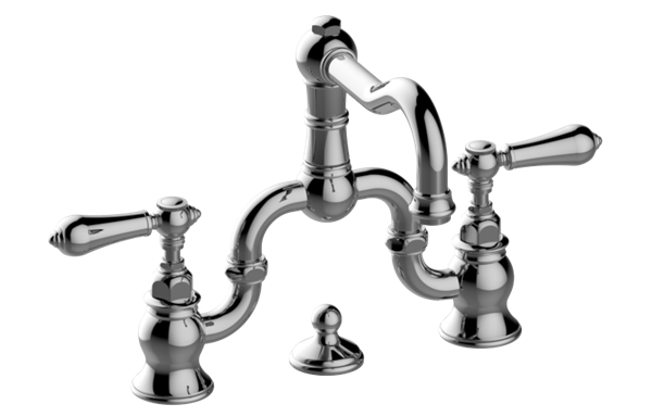 Graff - Adley Widespread Bridge Lavatory Faucet