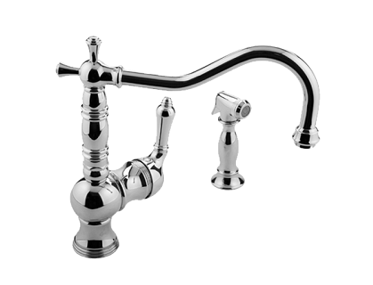 Clearance Graff - Pesaro® Single Lever Kitchen Faucet with Side Spray
