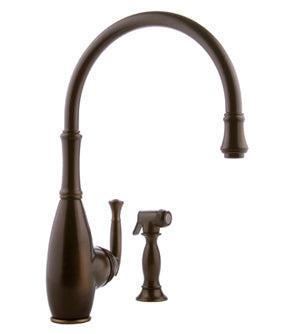 Clearance Graff - Duxbury Single Lever Kitchen Faucet with Spray