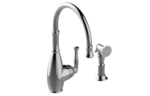 Graff - Duxbury Kitchen Faucet with Side Spray