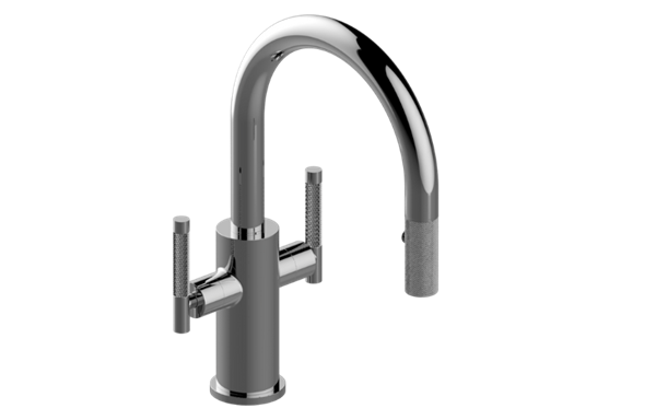 Graff - Harley Pull-Down Two-Handle Bar/Prep Faucet